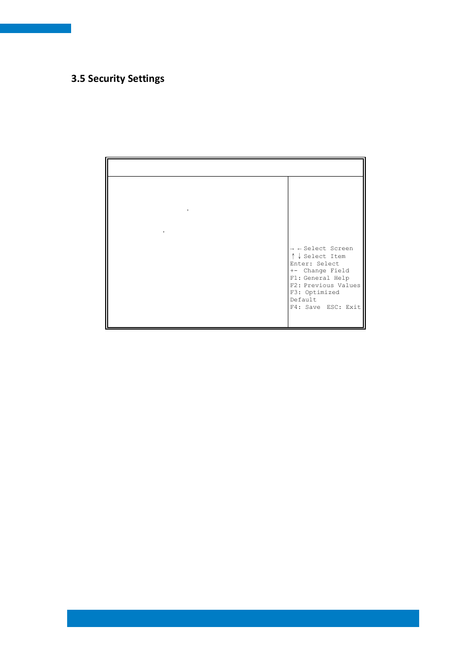 5 security settings | IBASE IPPCXXA7-RE User Manual | Page 53 / 59