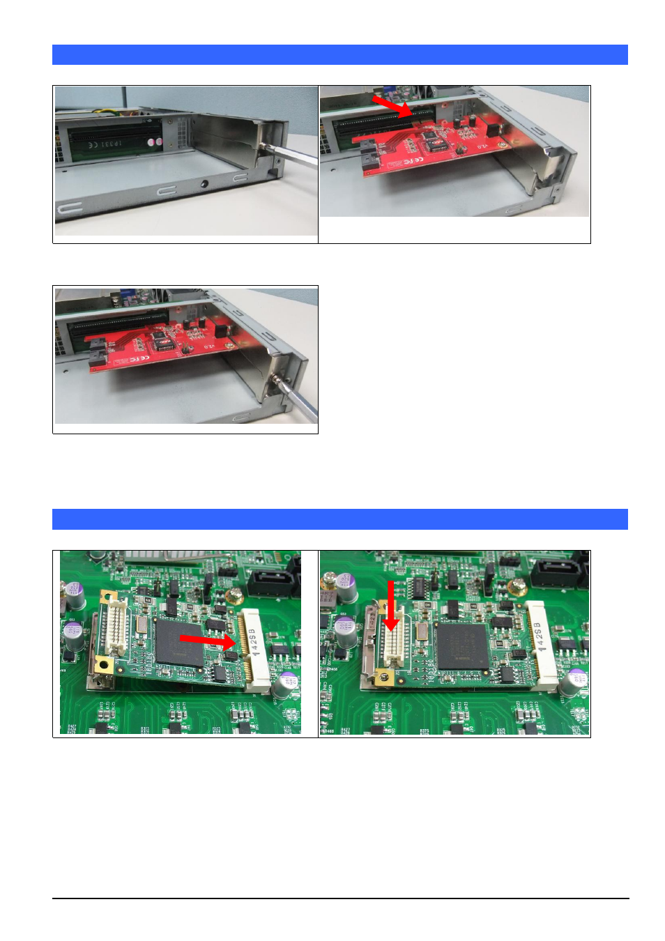 Chapter 11 installing add-on card, Chapter 12 installing mini pci-e card | IBASE FWA8208 User Manual | Page 21 / 55