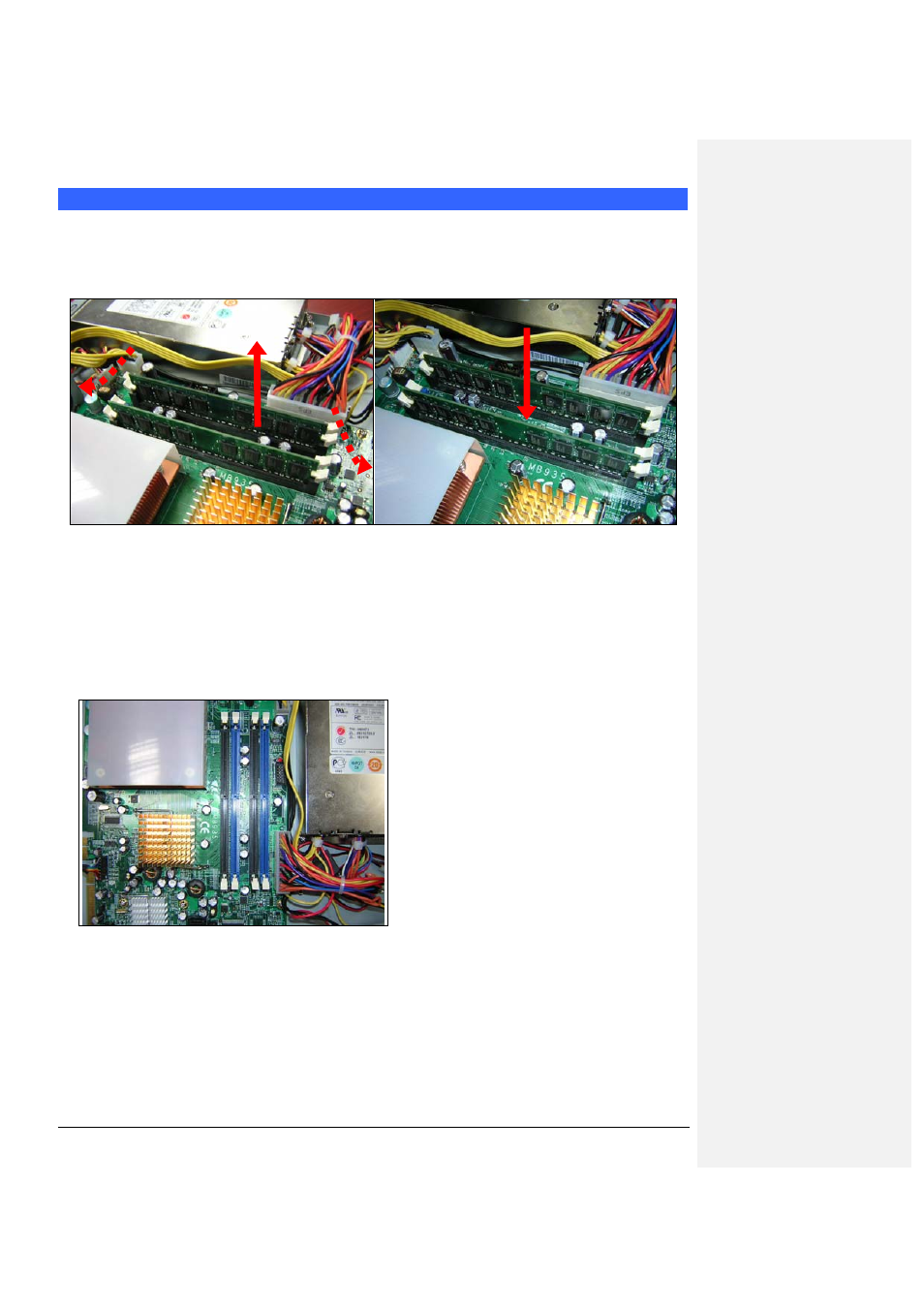 Chapter 6 removing and installing dimm | IBASE FWA8206 User Manual | Page 11 / 36