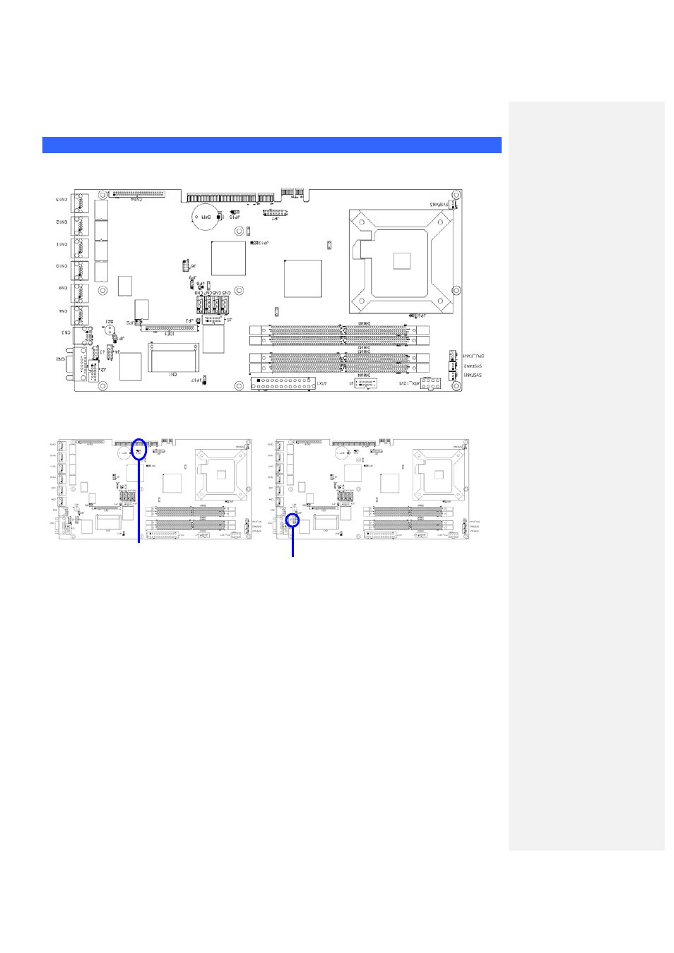 Chapter 3 hardware configuration, Cpu board layout, Jumper setting | IBASE FWA8206 User Manual | Page 6 / 36