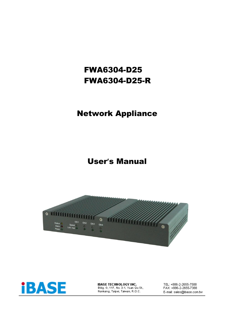 IBASE FWA6304-D25 User Manual | 17 pages