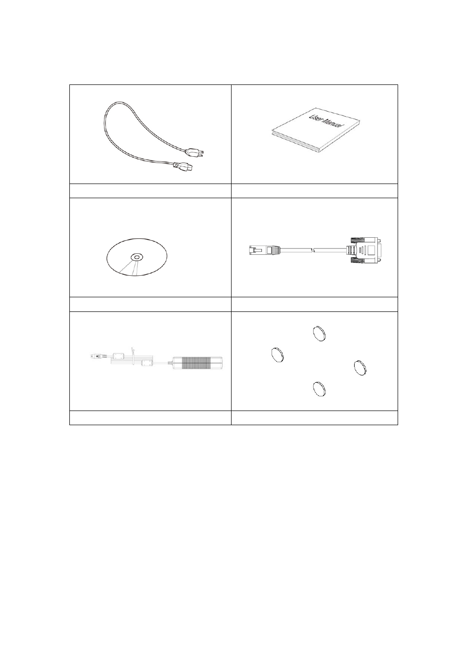 Accessories | IBASE FWA6104 User Manual | Page 6 / 11