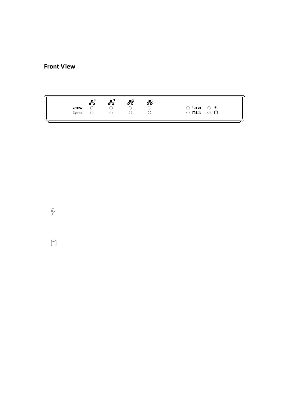 Components, Front view | IBASE FWA6104 User Manual | Page 7 / 11