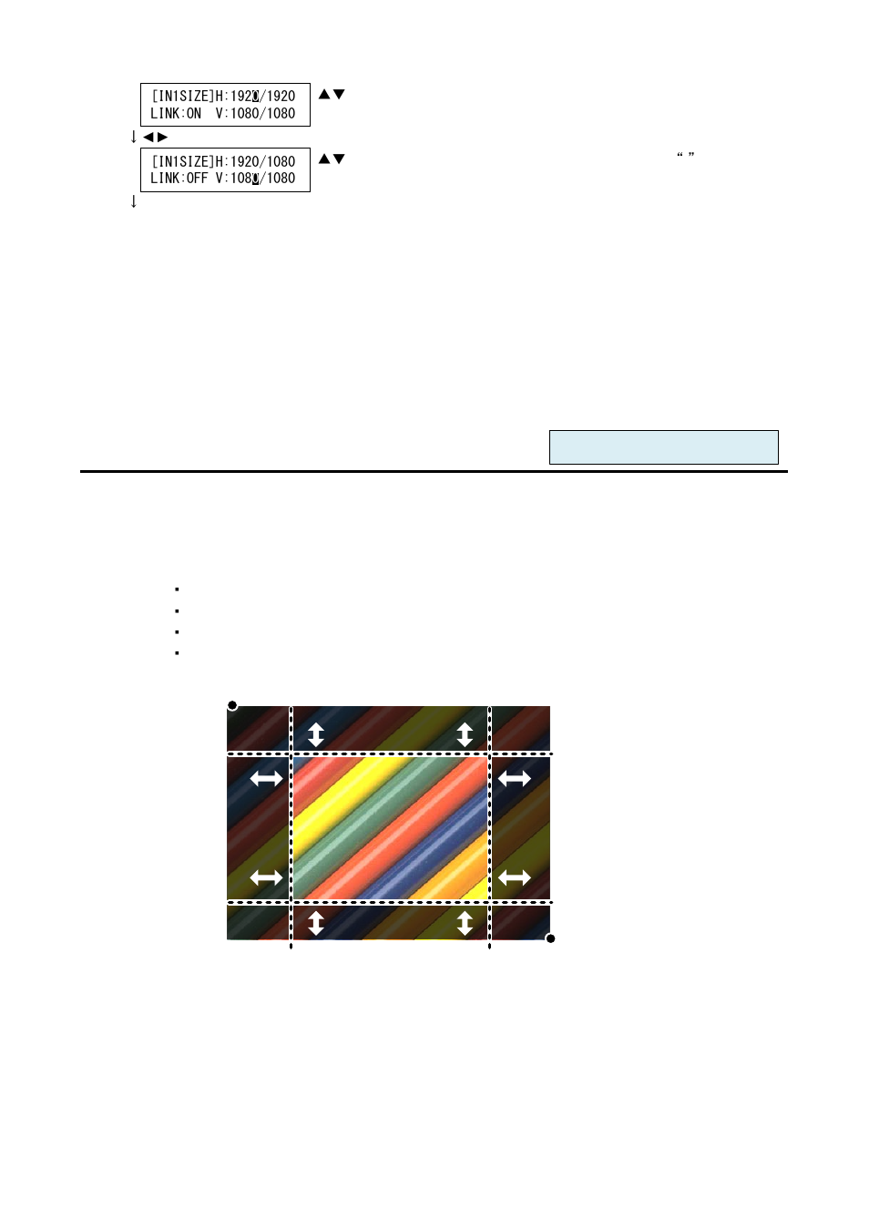 8 input masking [input masking, Input masking | IDK MSD-54 Series User Manual | Page 62 / 269