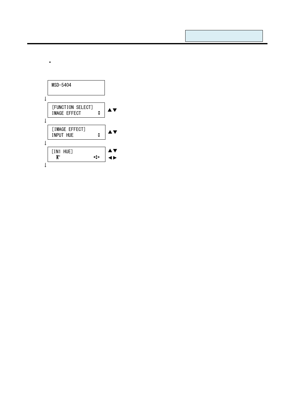 3 hue [input hue | IDK MSD-54 Series User Manual | Page 76 / 269
