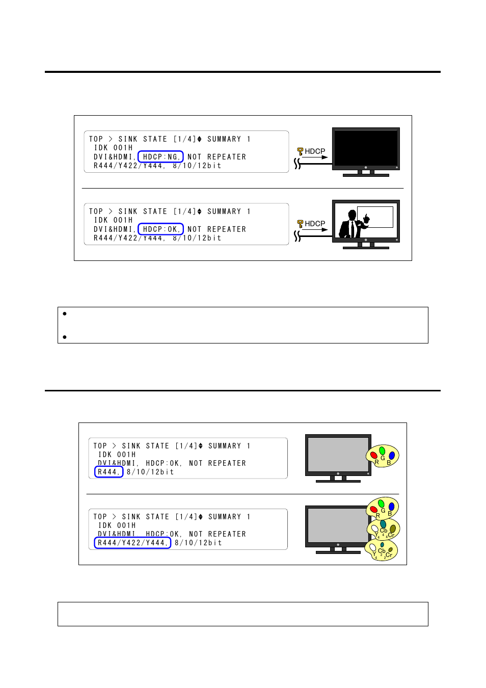 4 supported color space, Supported color space | IDK GF-100 User Manual | Page 36 / 63
