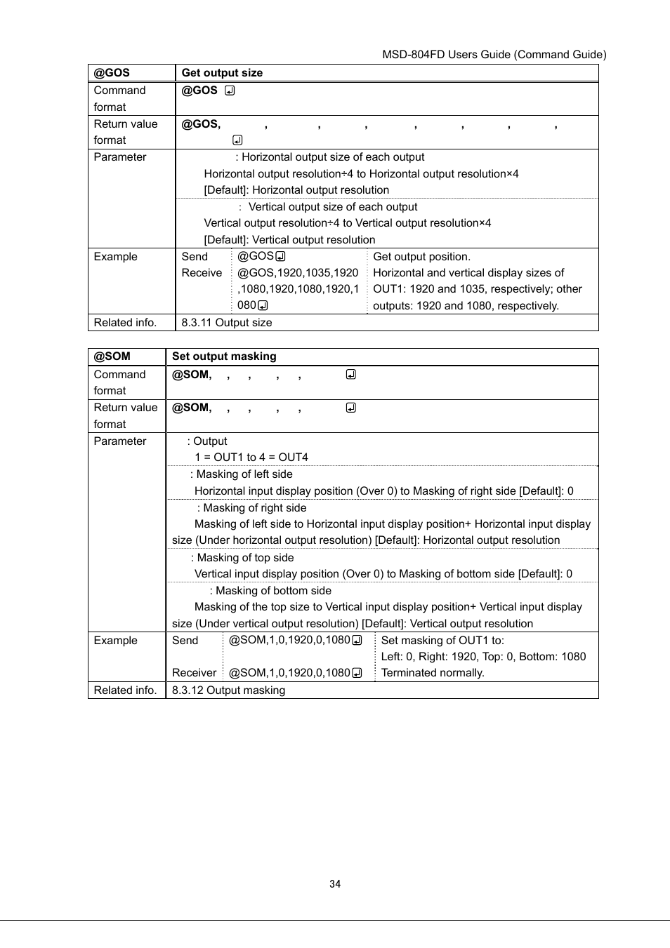 IDK MSD-804FD User Manual | Page 34 / 133