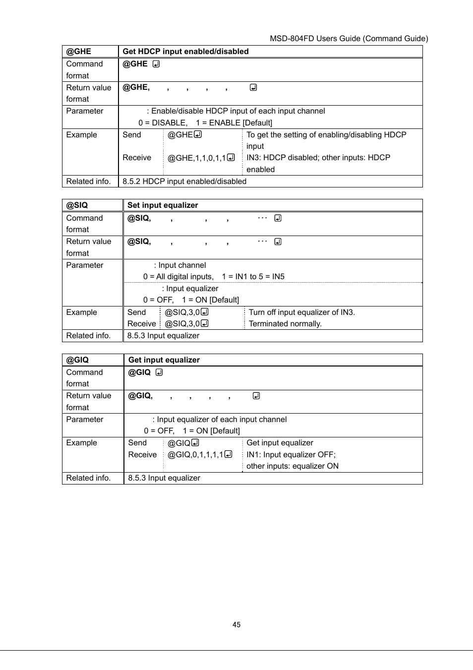 IDK MSD-804FD User Manual | Page 45 / 133