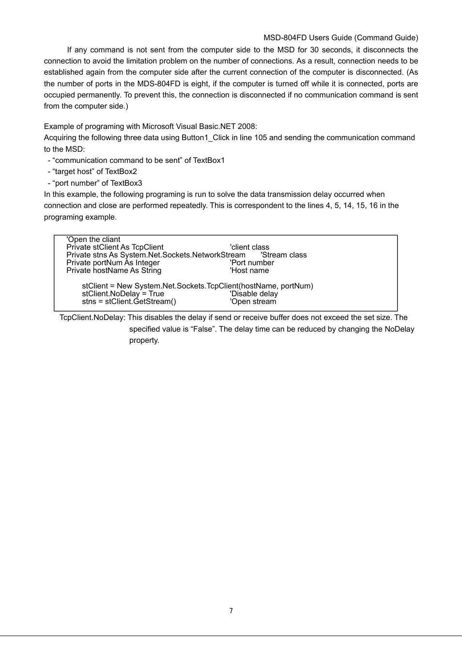 IDK MSD-804FD User Manual | Page 7 / 133