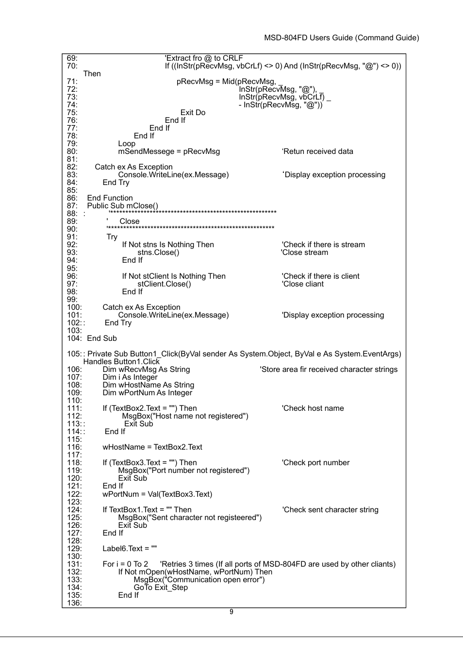 IDK MSD-804FD User Manual | Page 9 / 133