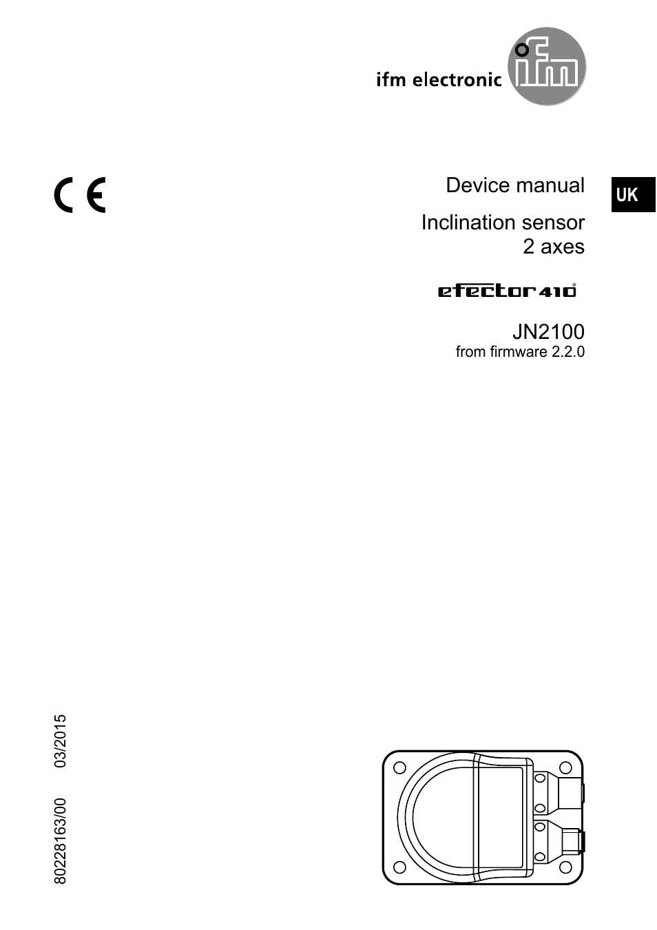 ifm electronic JN2100 v.2.2.0 User Manual | 33 pages