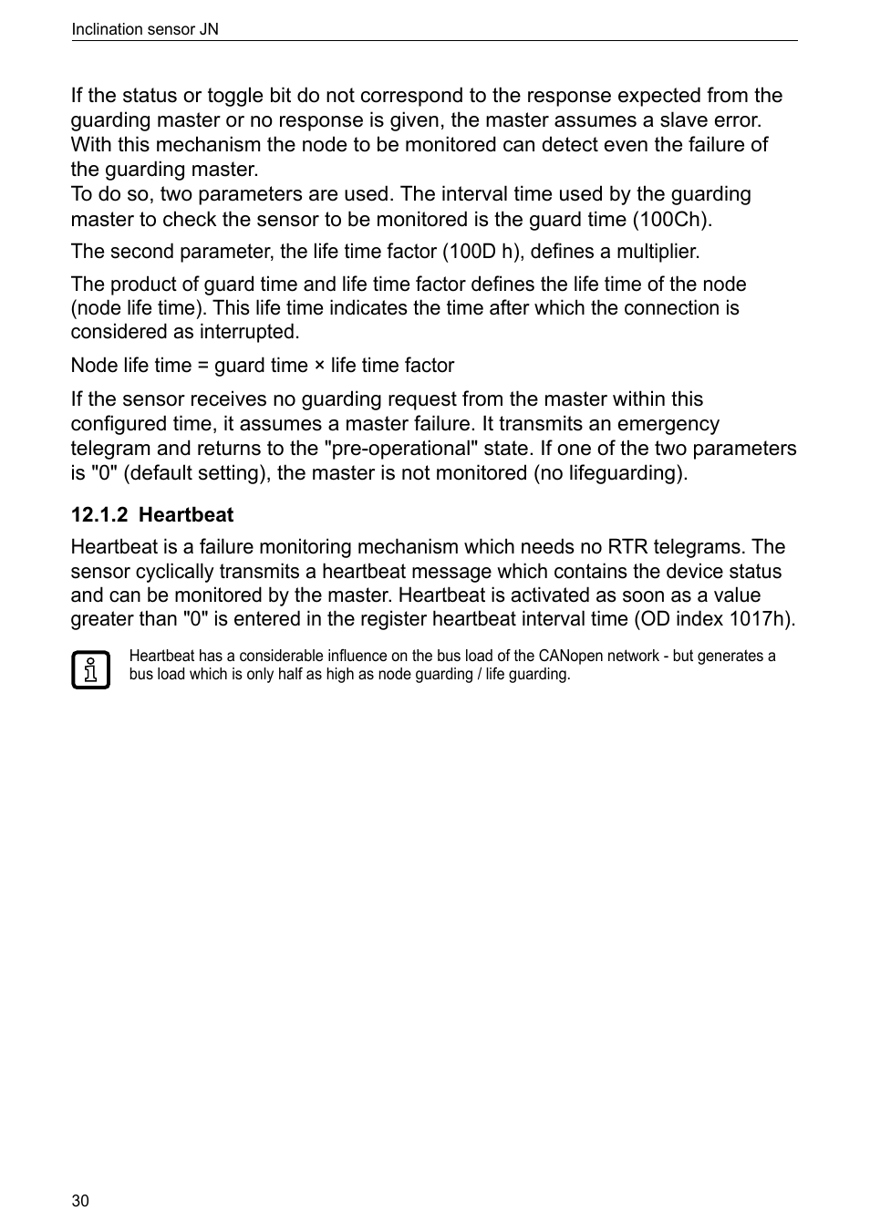 2 heartbeat | ifm electronic JN2100 v.2.2.0 User Manual | Page 30 / 33