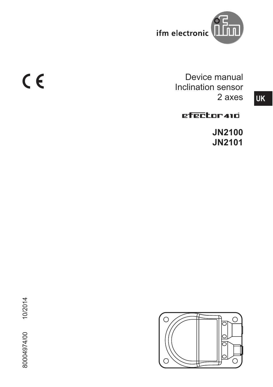 ifm electronic JN2100 v.2.0 User Manual | 25 pages