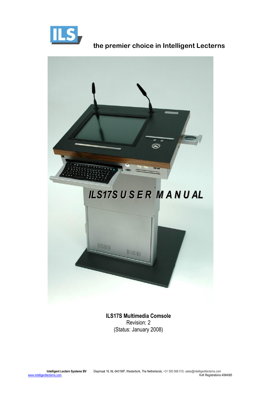 ILS ILS17S User Manual | 9 pages