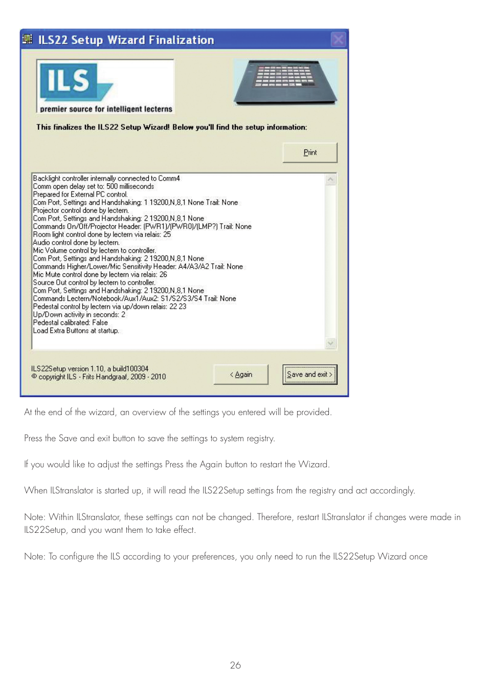 ILS ILS22G winXP User Manual | Page 28 / 31