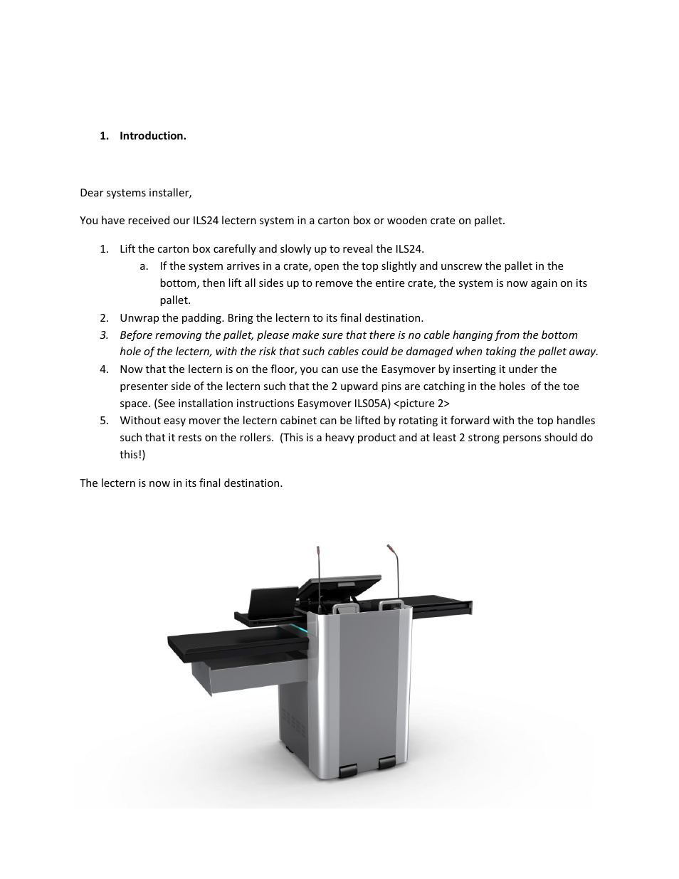 ILS ILS24H Installation User Manual | Page 2 / 12