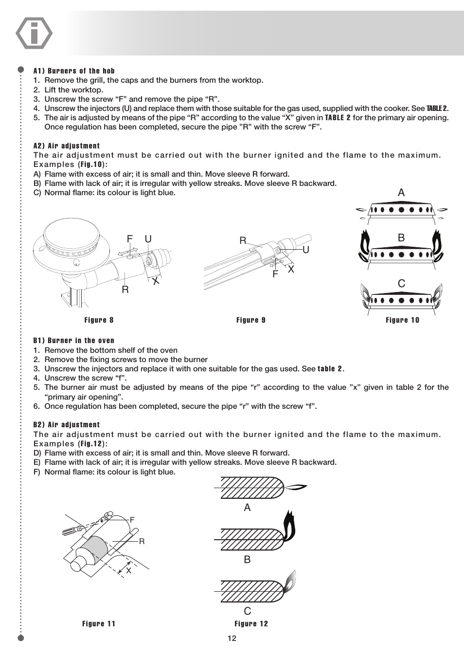 Ab c | ilve UP60 Majestic User Manual | Page 12 / 48