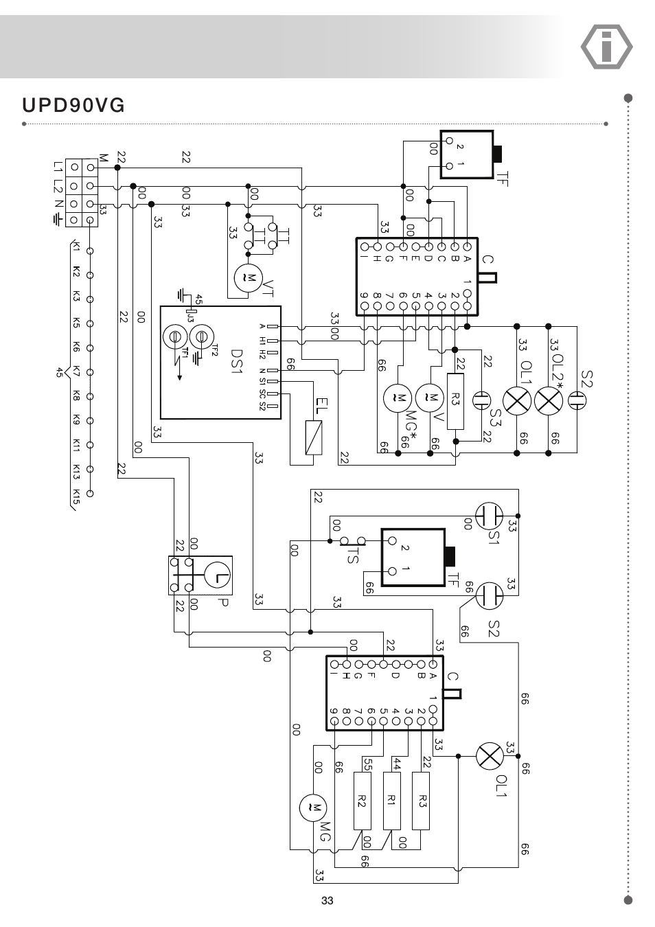 Upd90vg | ilve UP60 Majestic User Manual | Page 33 / 48