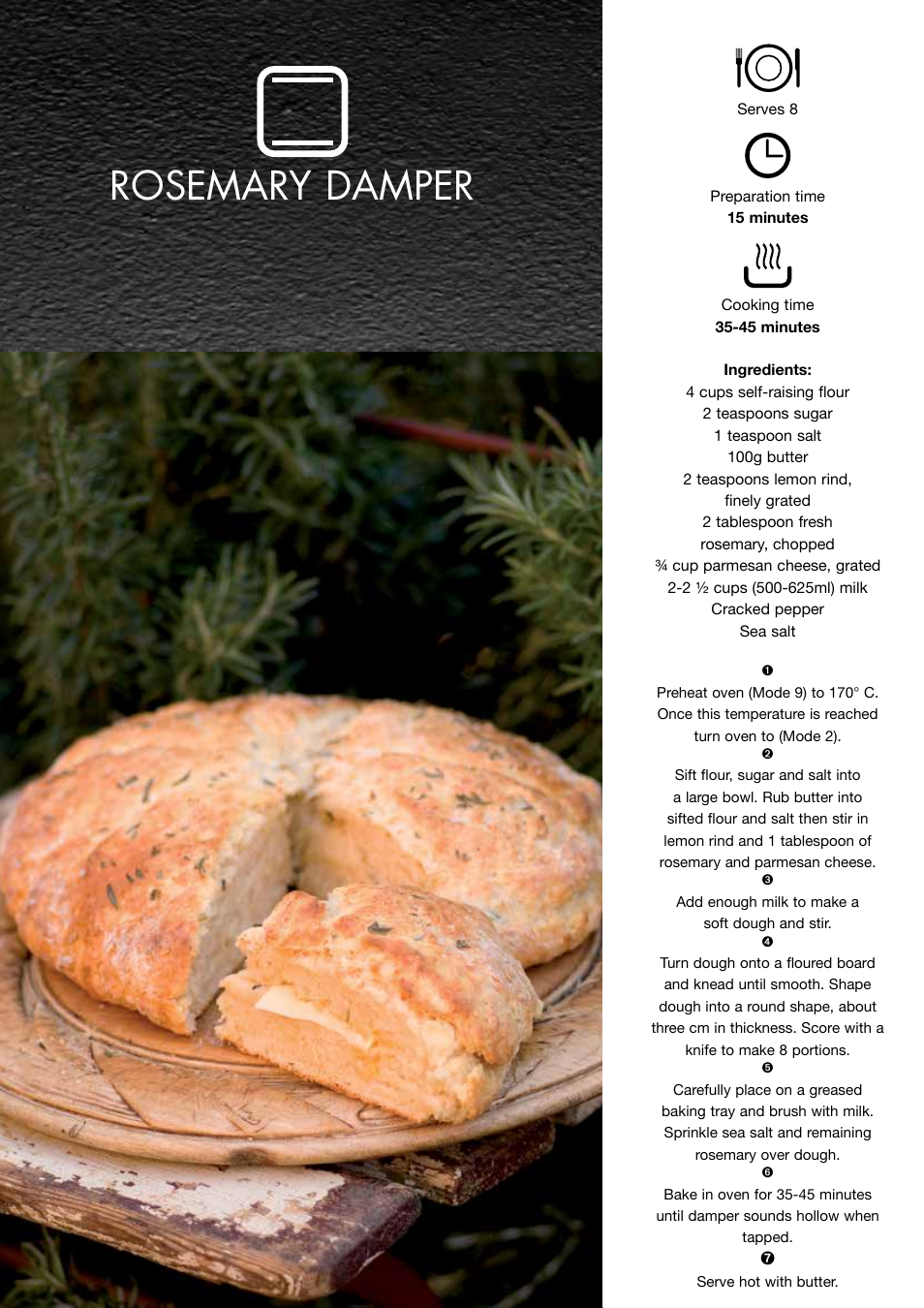 Rosemary damper | ilve Built-in Oven User Manual | Page 30 / 40