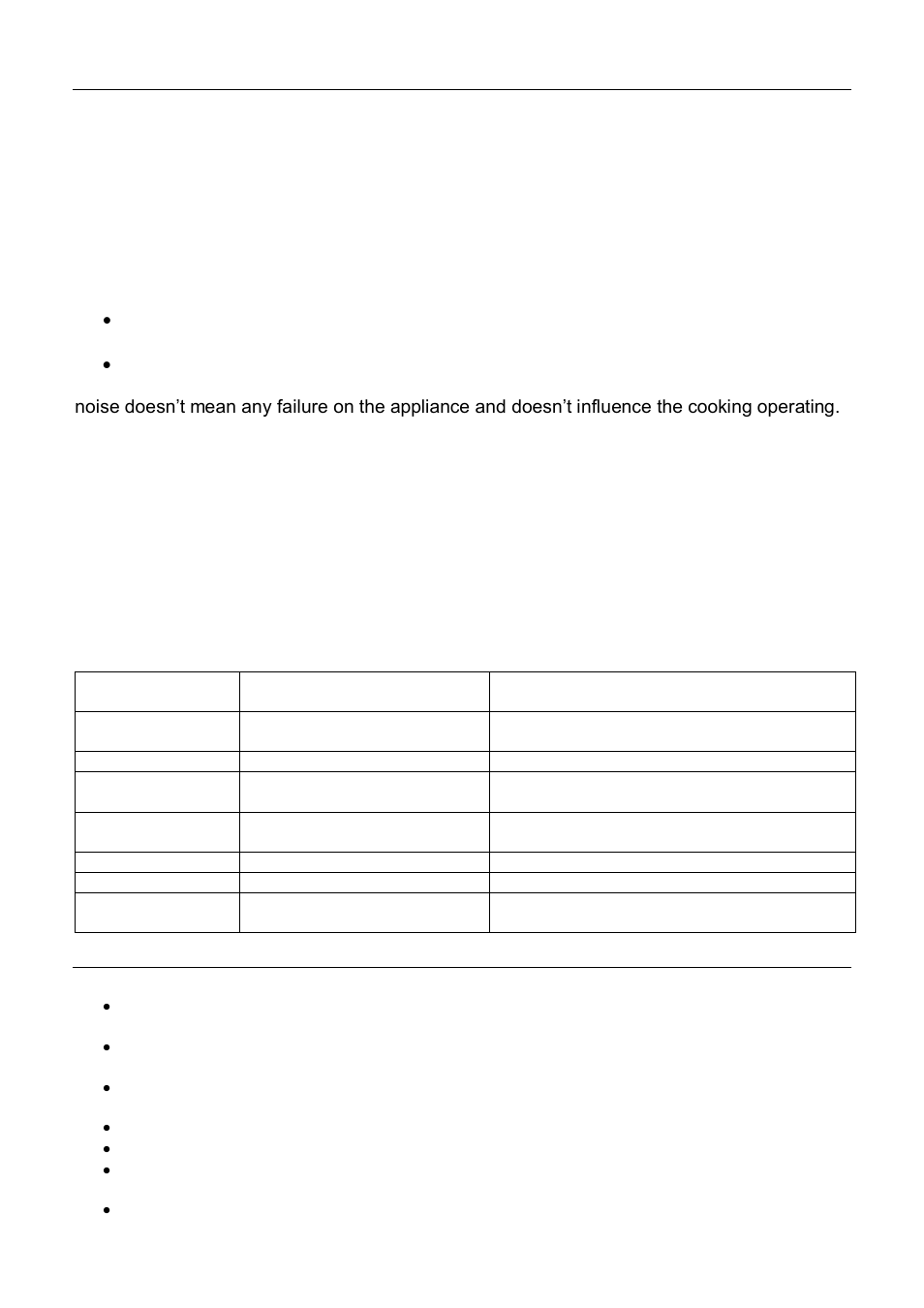 Cooking advices, Maintenance and cleaning, Pan quality | Pan dimension, Examples of cooking power setting | ilve HVI90TC User Manual | Page 22 / 40