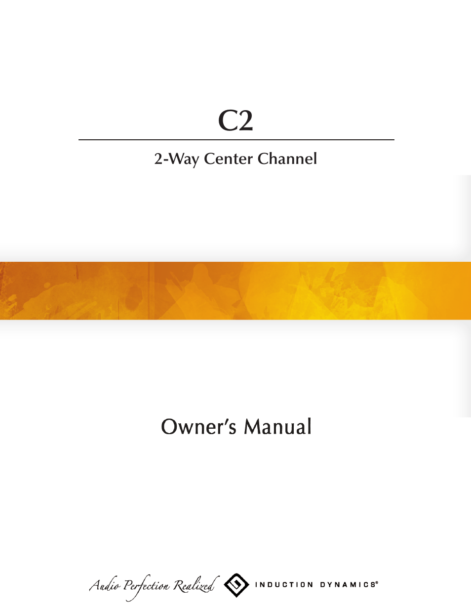 Induction Dynamics C2 User Manual | 13 pages