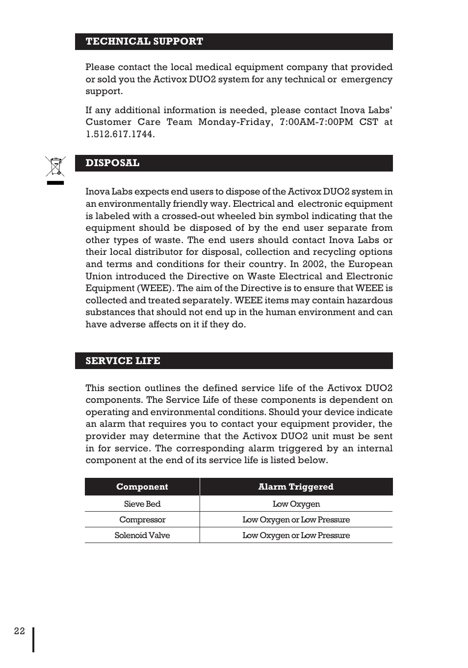 Inova Labs Activox DUO2 User Manual | Page 24 / 36