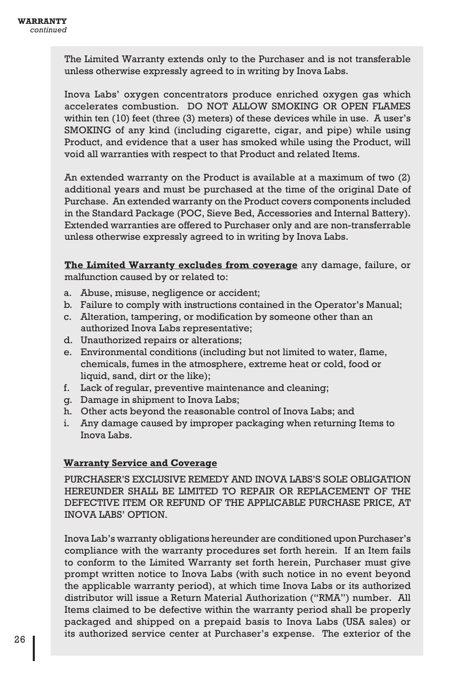 Inova Labs Activox DUO2 User Manual | Page 28 / 36