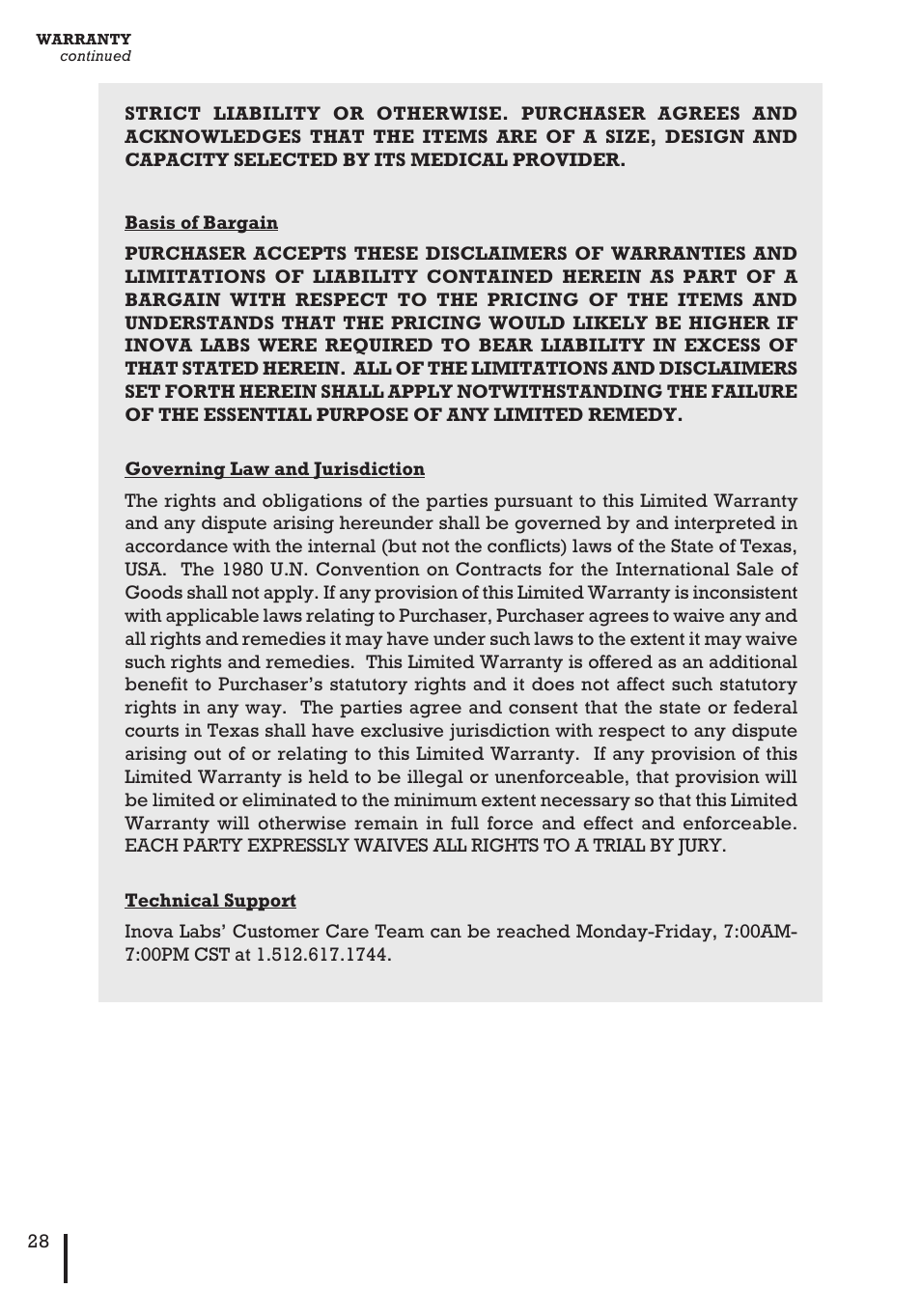 Inova Labs Activox DUO2 User Manual | Page 30 / 36