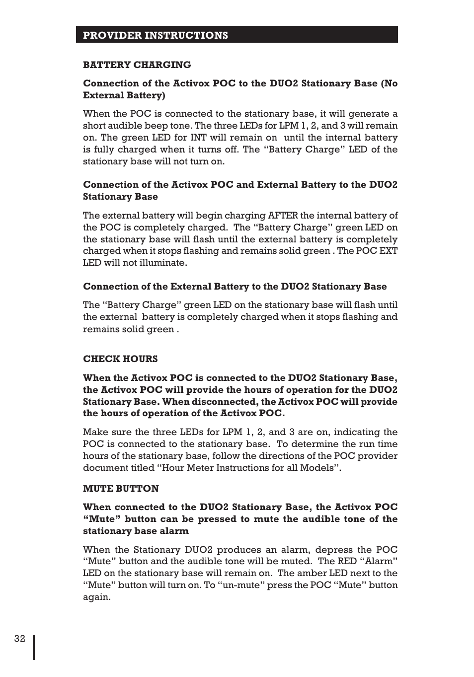 Inova Labs Activox DUO2 User Manual | Page 34 / 36