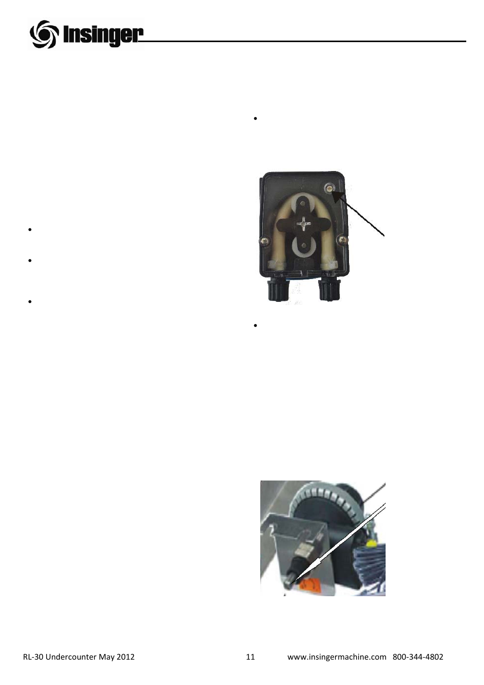 Insinger RL-30 User Manual | Page 12 / 39