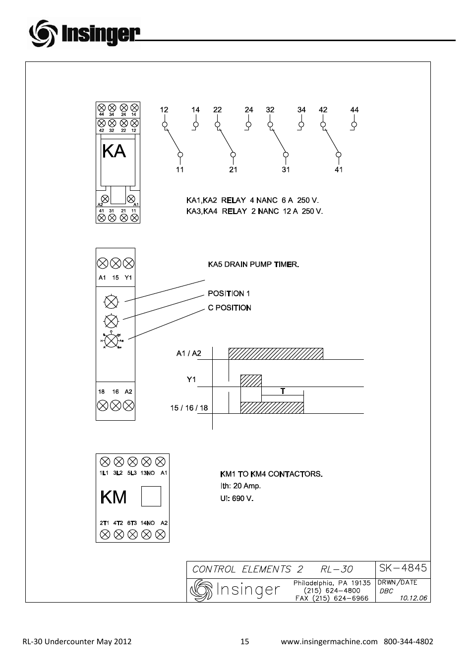 Insinger RL-30 User Manual | Page 16 / 39