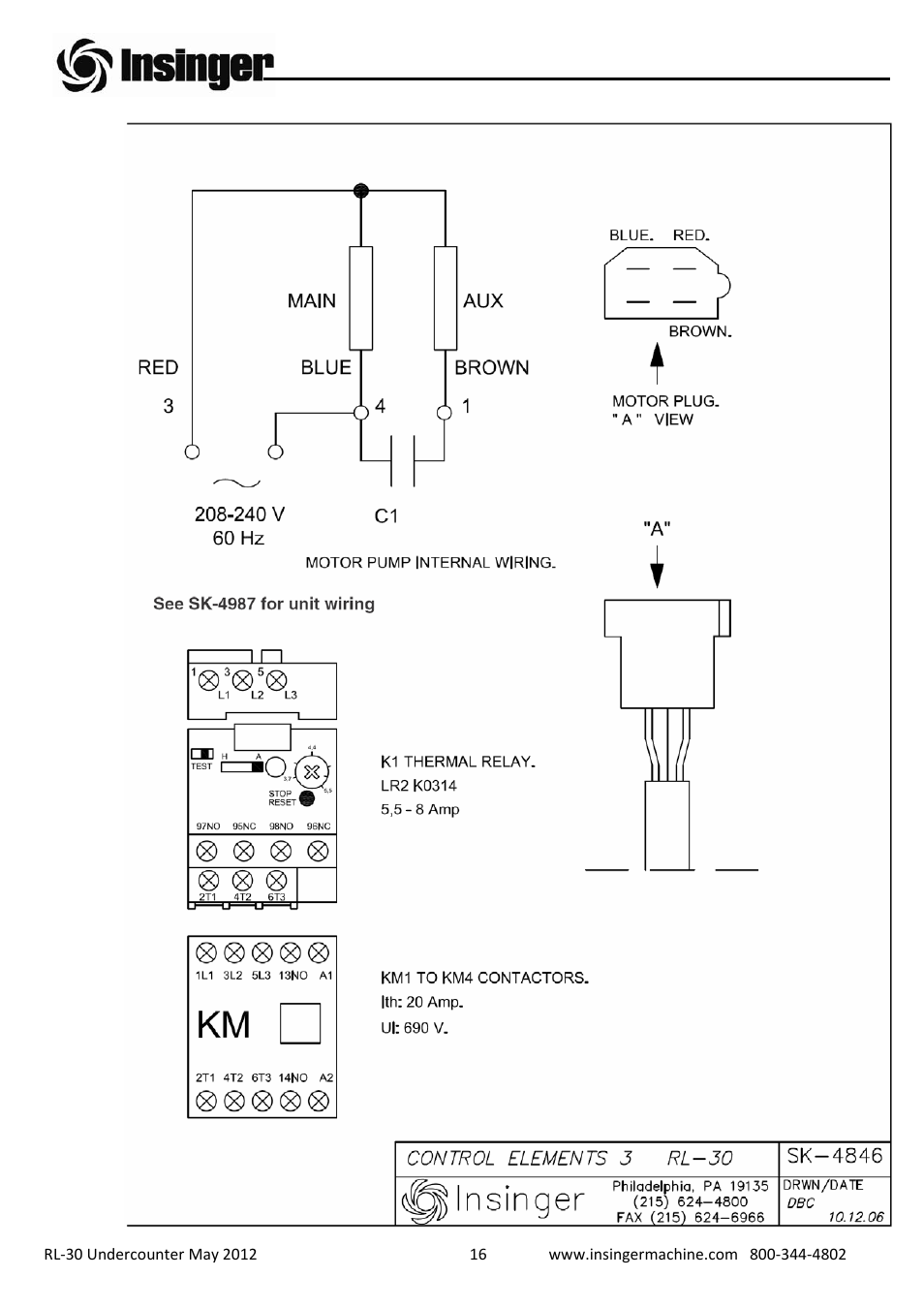 Insinger RL-30 User Manual | Page 17 / 39