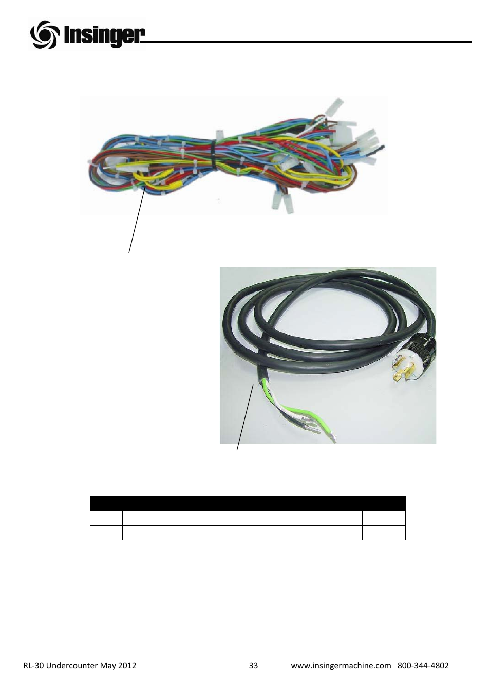 Insinger RL-30 User Manual | Page 34 / 39