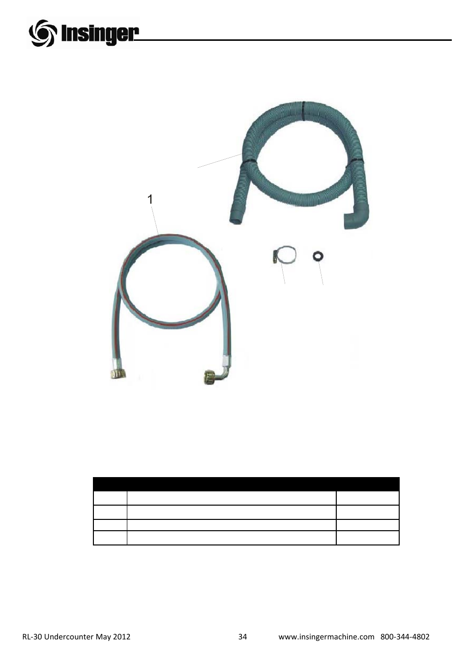 Insinger RL-30 User Manual | Page 35 / 39