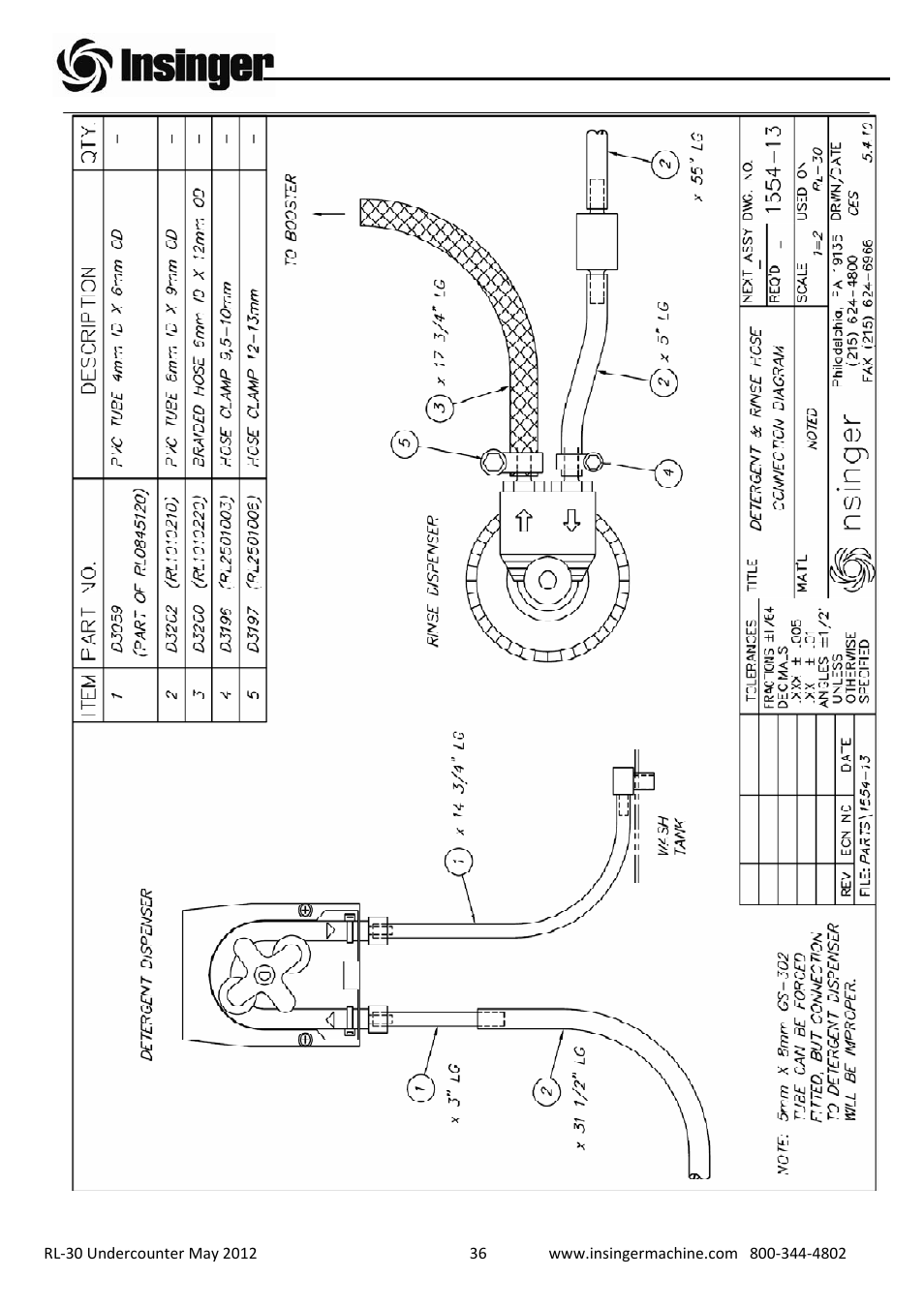 Insinger RL-30 User Manual | Page 37 / 39