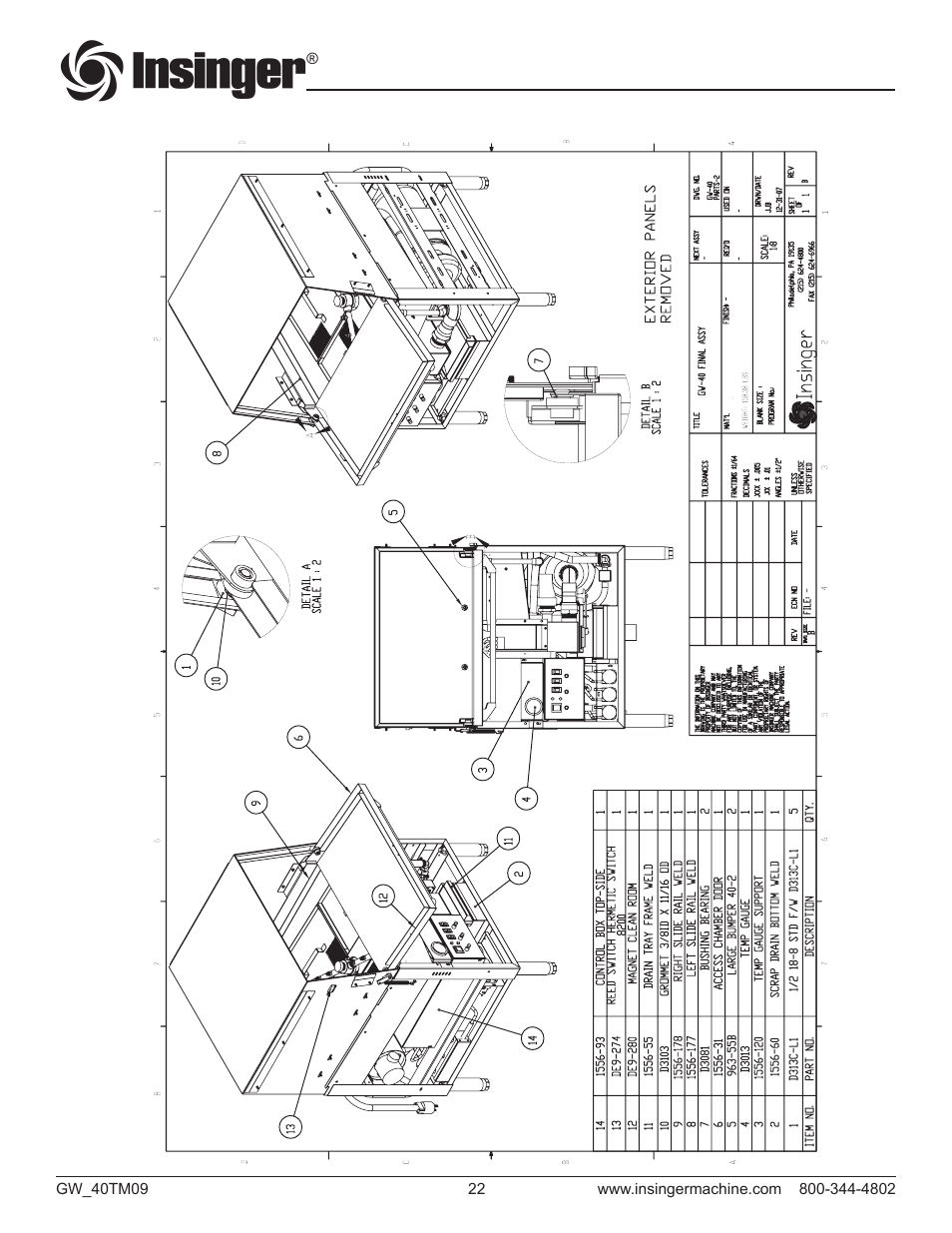 Insinger GW-40 User Manual | Page 24 / 38