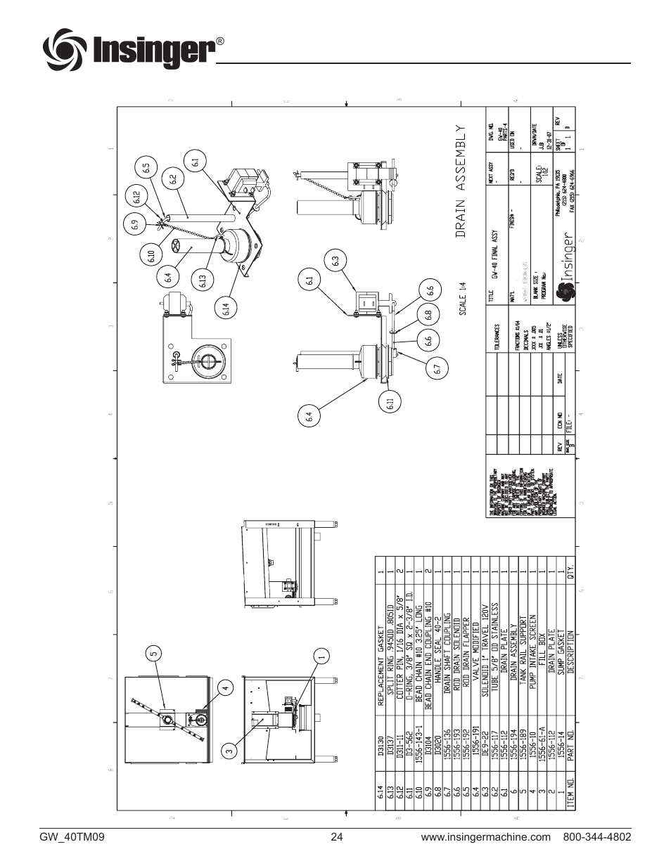 Insinger GW-40 User Manual | Page 26 / 38