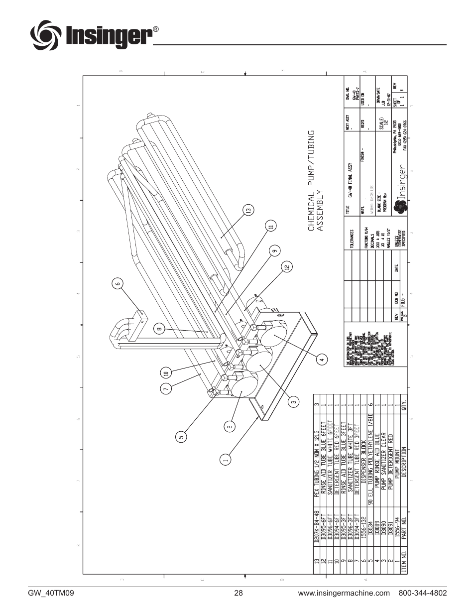 Insinger GW-40 User Manual | Page 30 / 38