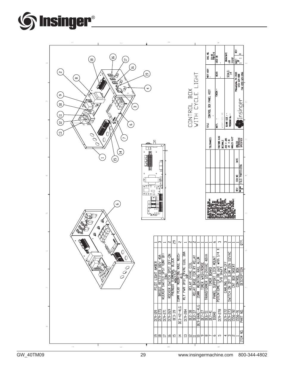 Insinger GW-40 User Manual | Page 31 / 38