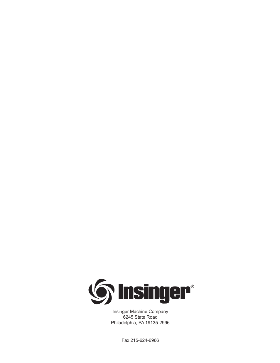 Insinger GW-40 User Manual | Page 38 / 38