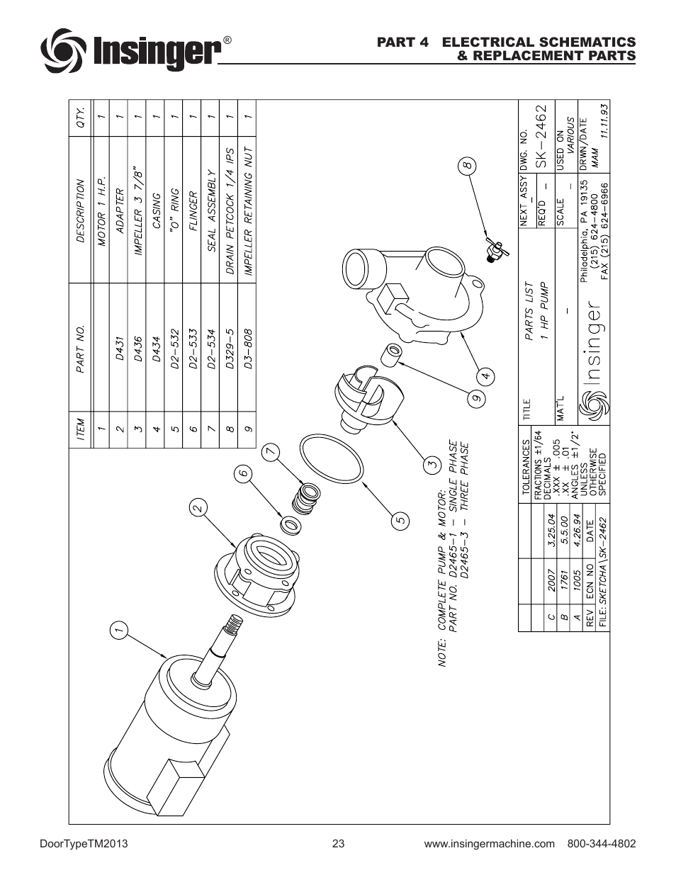 Insinger Commander 18-6 User Manual | Page 25 / 48