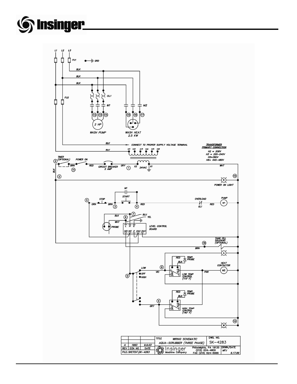 Insinger QuadJet Aqua-Scrubber User Manual | Page 22 / 30