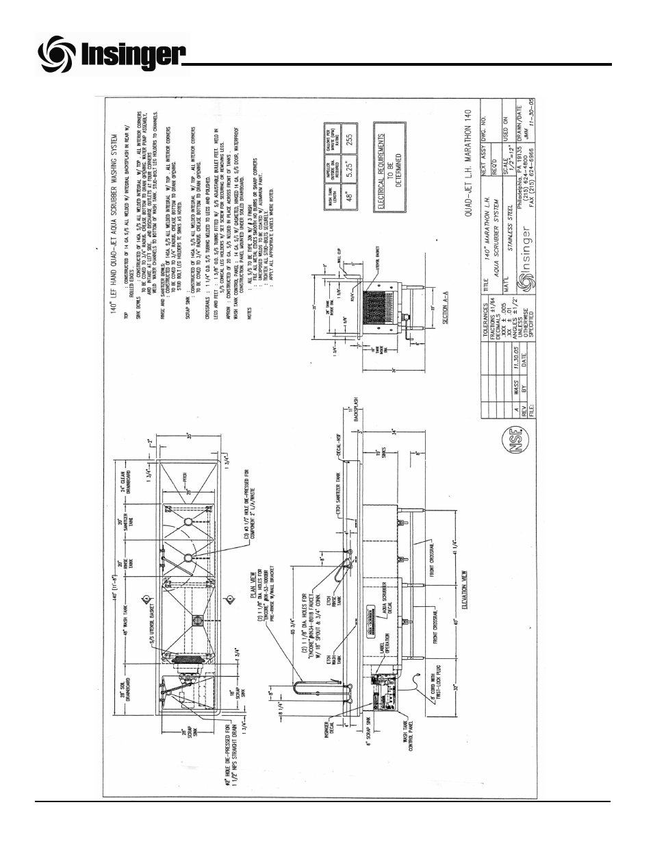 Insinger QuadJet Aqua-Scrubber User Manual | Page 7 / 30