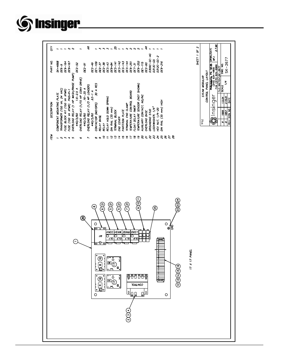 Insinger GalleyMaster Series User Manual | Page 36 / 81