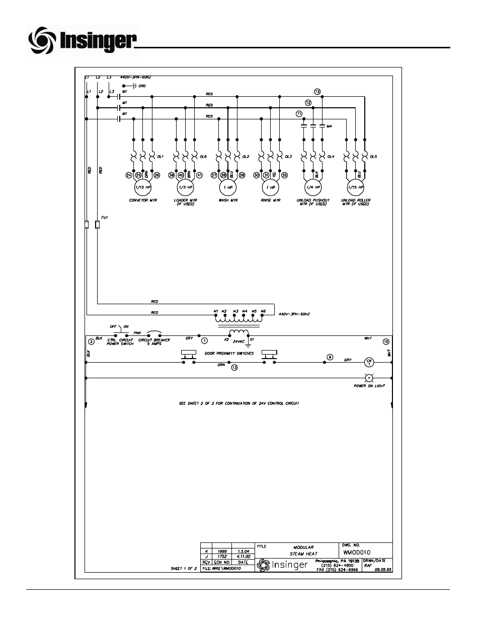 Insinger GalleyMaster Series User Manual | Page 40 / 81