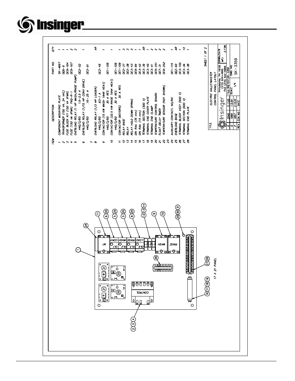 Insinger GalleyMaster Series User Manual | Page 49 / 81