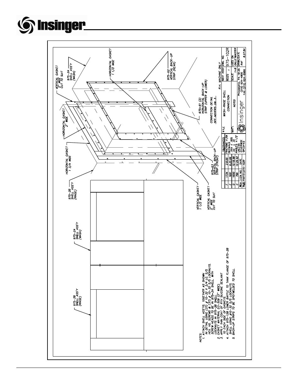 Insinger GalleyMaster Series User Manual | Page 56 / 81