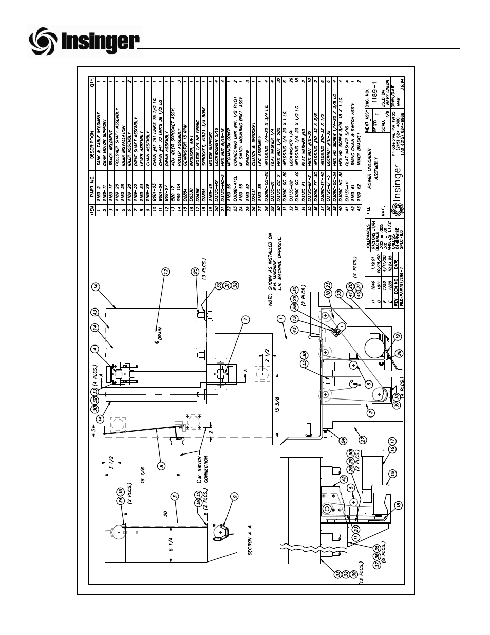 Insinger GalleyMaster Series User Manual | Page 60 / 81