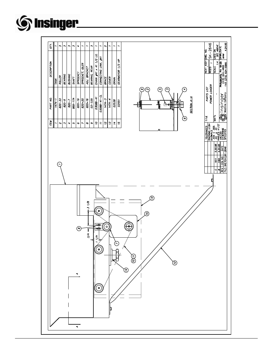 Insinger GalleyMaster Series User Manual | Page 69 / 81