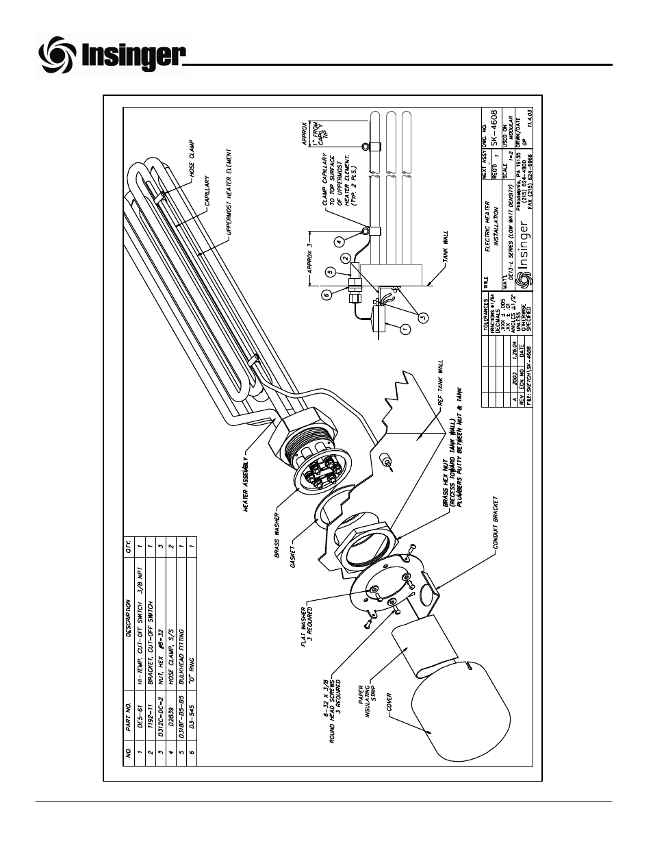 Insinger GalleyMaster Series User Manual | Page 72 / 81